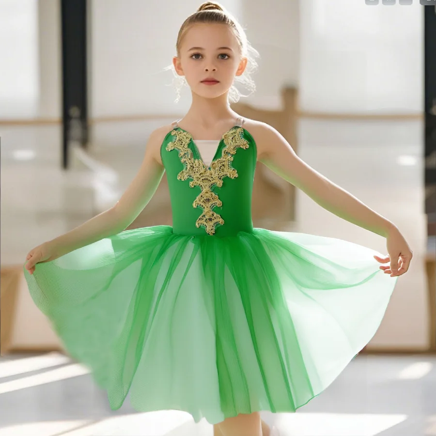 Suíte de balé infantil profissional vermelho suíte de balé infantil suíte de balé para meninas suíte de balé para meninas