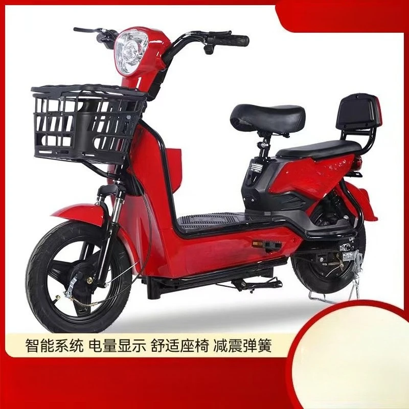 Transportation two-wheeled battery car 48V lithium battery electric bicycle