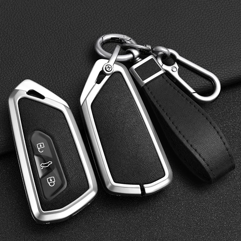 

Car Key Case Cover For VW Volkswagen Golf 7 8 Git MK8 ID.3 ID.4 Cupra Formentor Skoda Octavia A8 SEAT Leon MK4 2020 2021