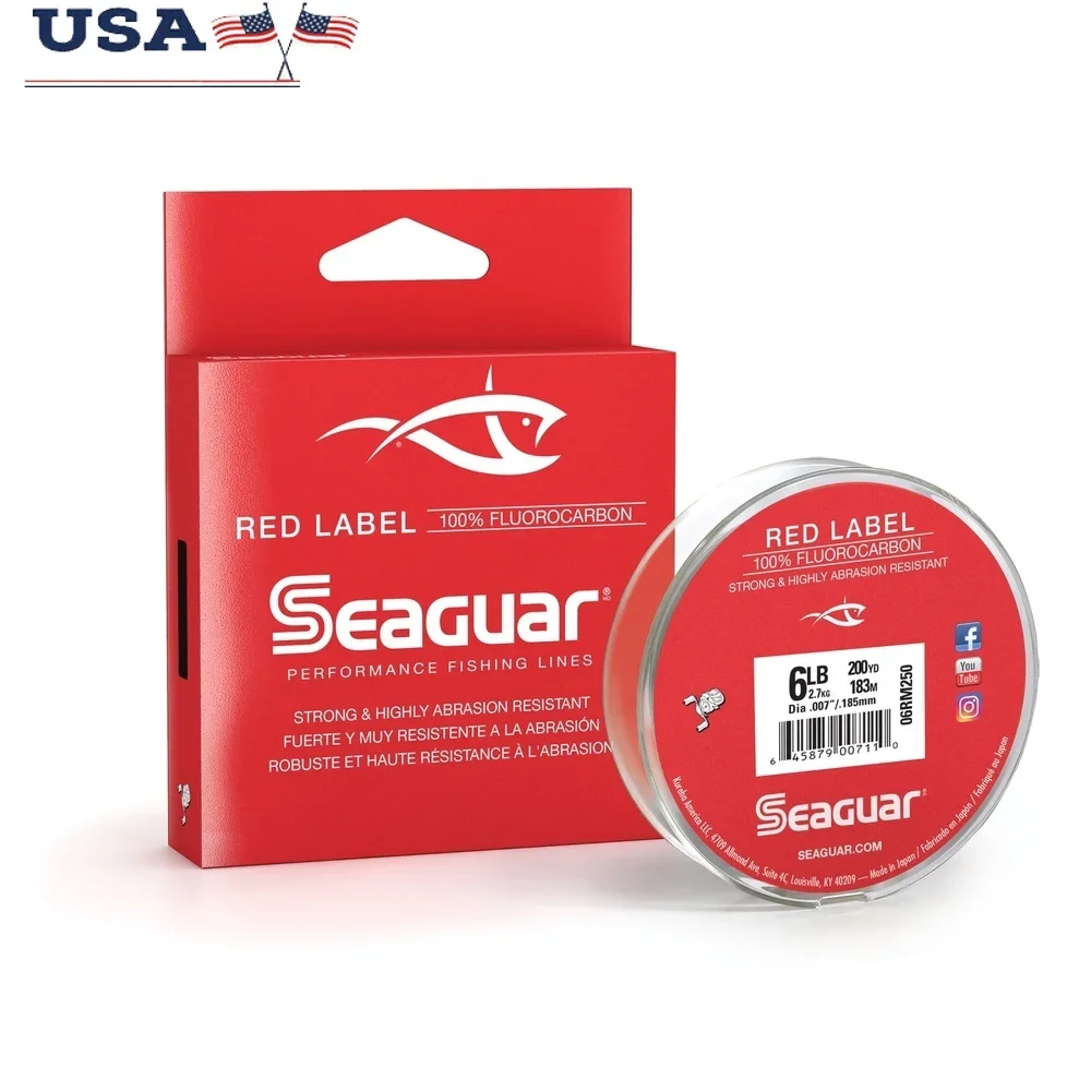 Żyłka wędkarska 100% fluorocarbonowa 6lbs 200 jardów mocna miękka czuła końcówka prawie niewidoczna do przynęt słodkowodnych i słonowodnych