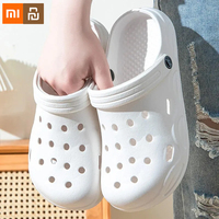 Xiaomi Youpin 2025 Summer Hollow Out Closed Toe Non-slip Sandals Soft Bottom SandalsMen Lightweight Thick-soled Garden Shoes