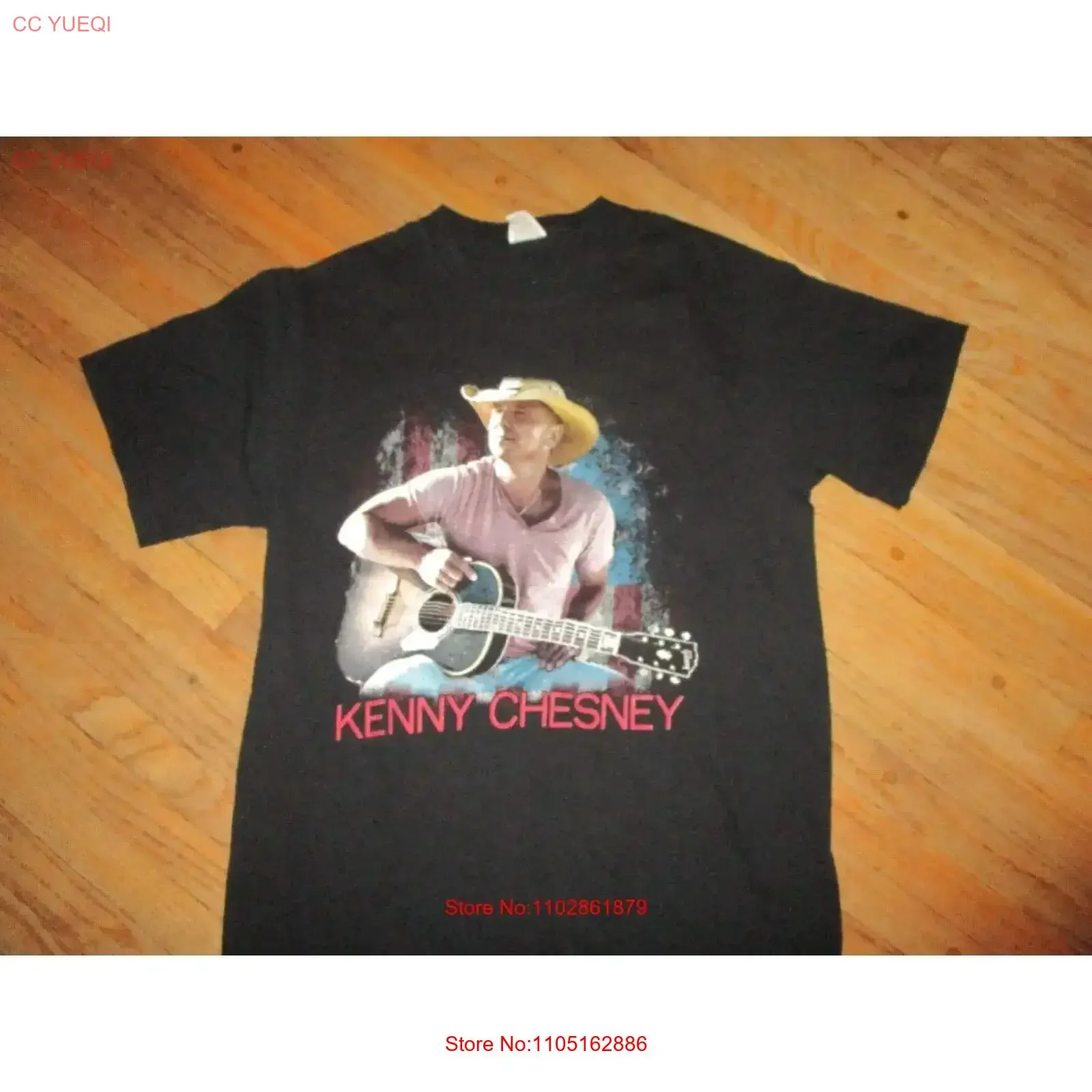 KENNY CHESNEY CONCERT T SHIRT Eric Church Chase Rice 2015 Tour Cities Date SMALL vintage Washed Top For Everyday Wear homme