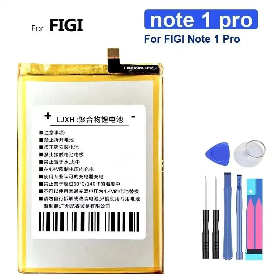 

Safe 4000mAh For Figi Note 1 Pro 1Pro Note1 Pro Mobile Phone Battery
