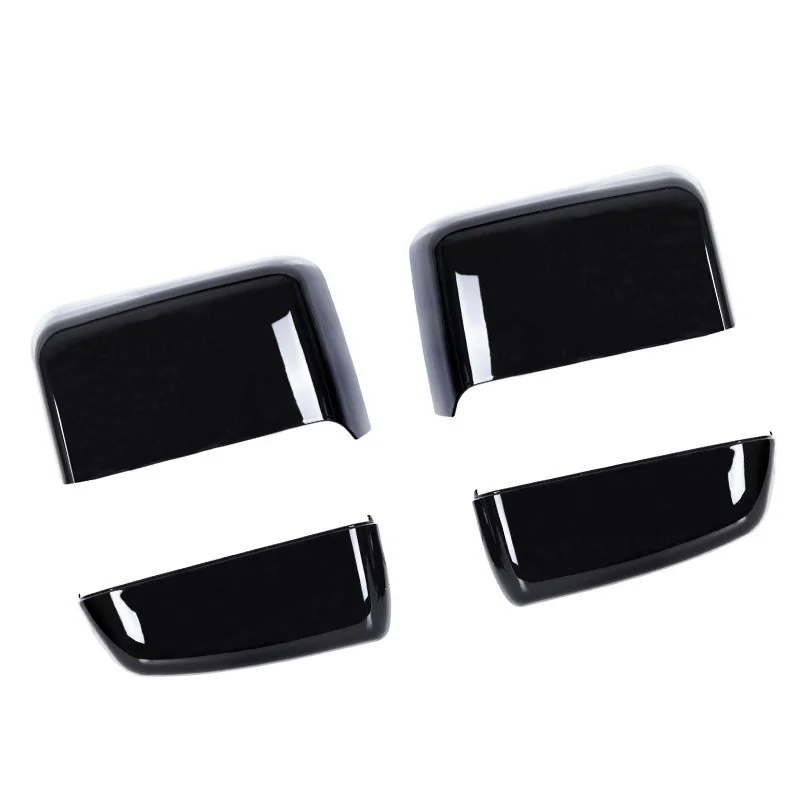 

Glossy Black Side Tow Rear View Mirror Cover Cap Trim 23444125 23444126 Fit for Chevrolet Silverado GMC Sierra 1500 2500HD 3500