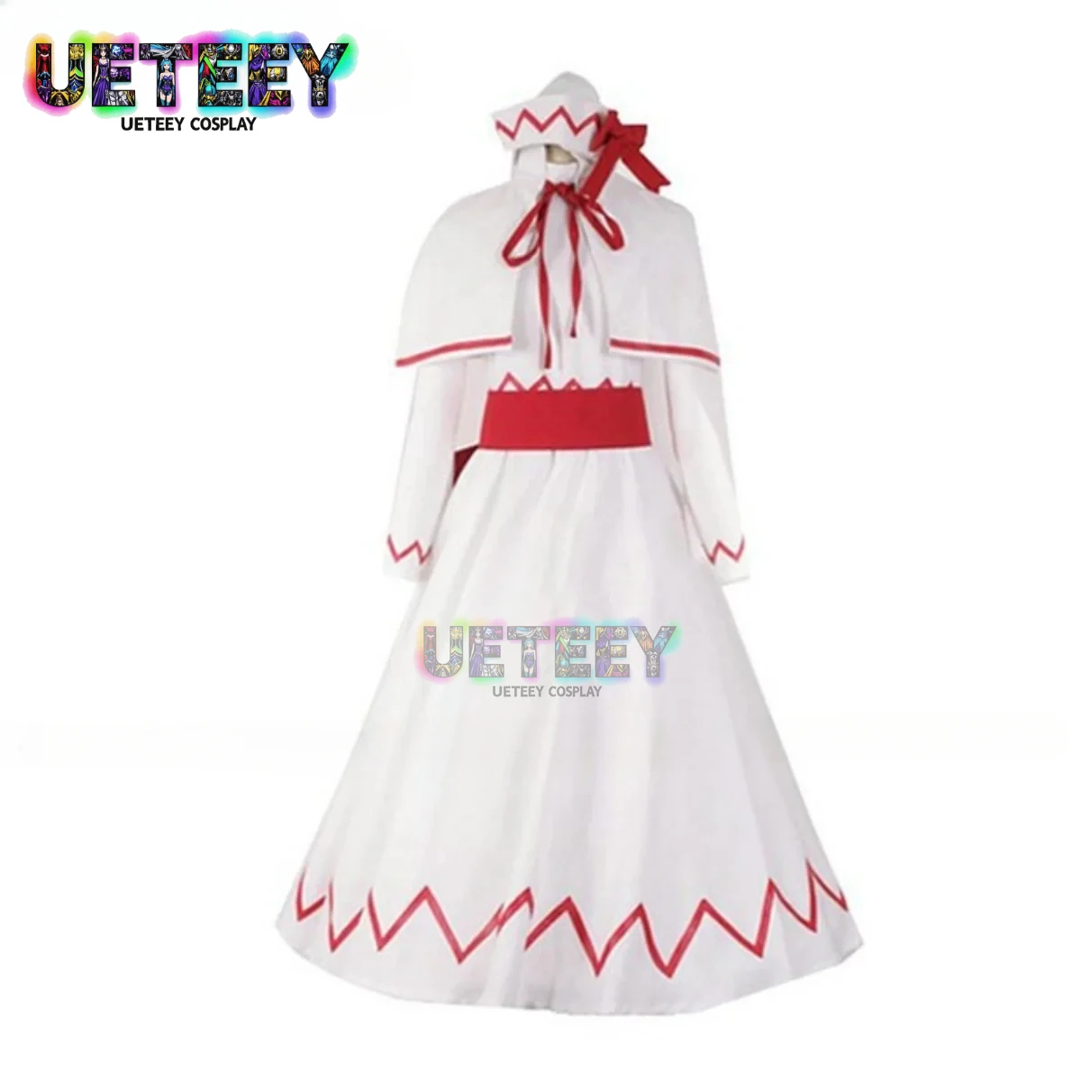 

UETEEY Game Touhou Project Lily White Cosplay Costume Halloween Uniform Anime Clothes