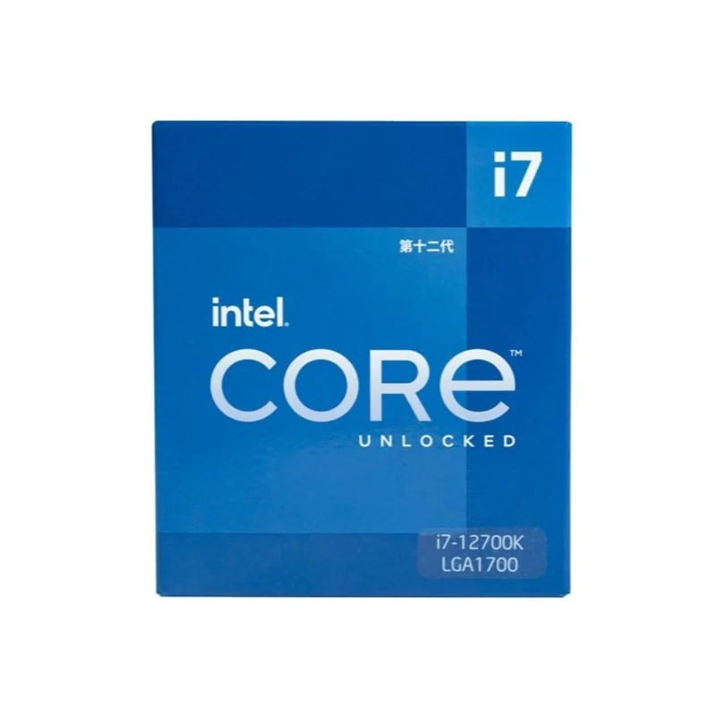 CPU Core gen 12th for i7 12700K  for desktop gaming computer