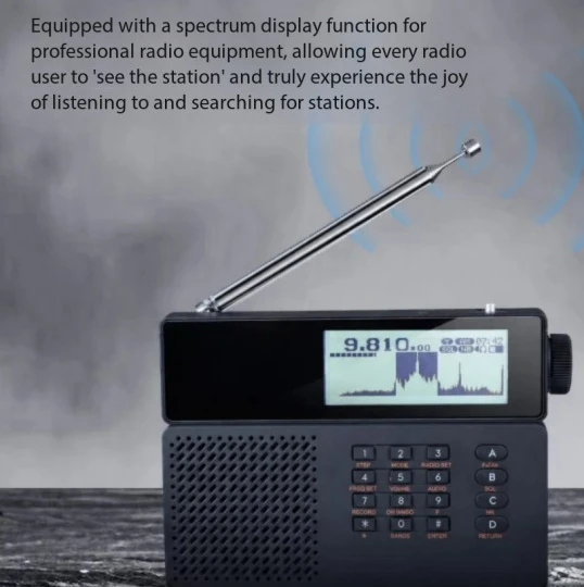 For MLite-880  Mini Portable Radio  Single Sideband Air Band Aviation Receiver