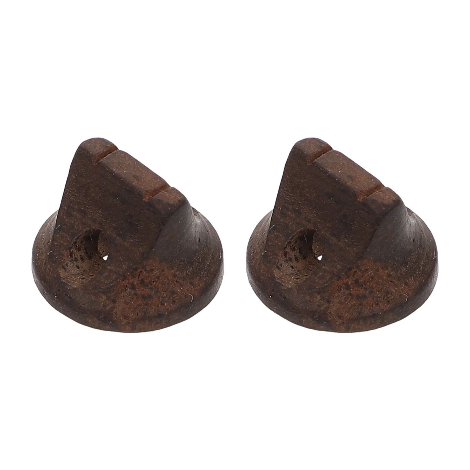 

2pcs Premium Ebony Erhu Bridge Durable Replacement Practical Long-Lasting String Instrument Accessory Parts For Violin Music