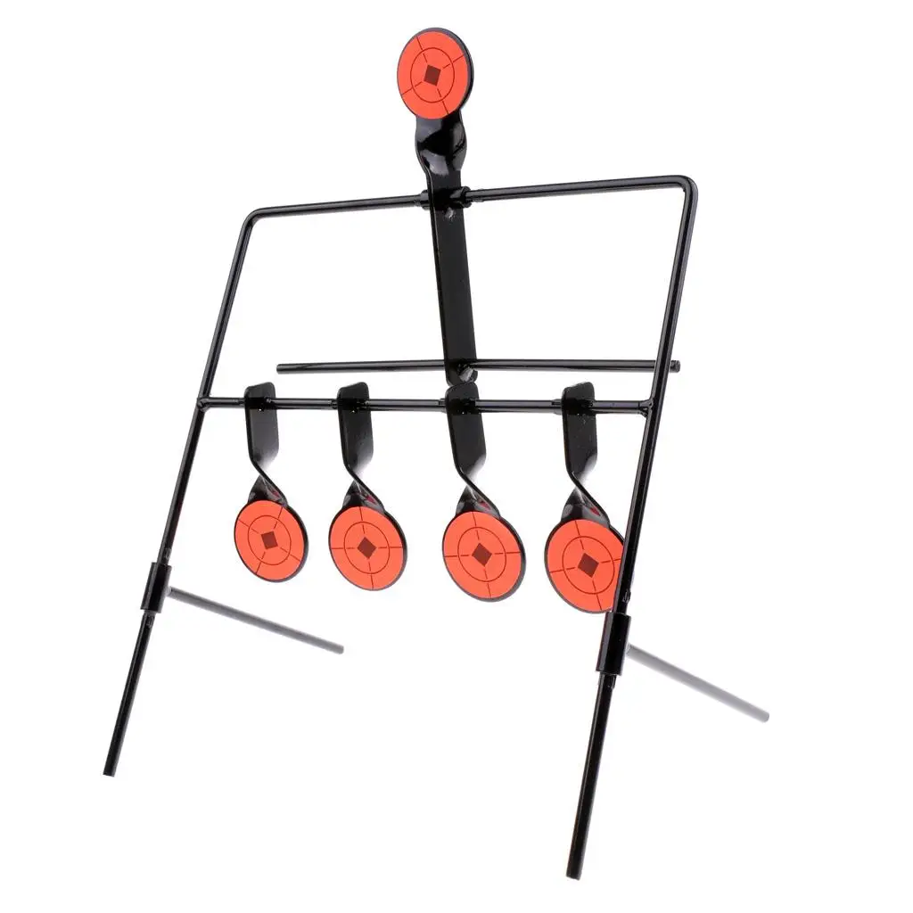 Tiro reimpostazione Target Heavy Duty Steel Stand Shoot Training Practice