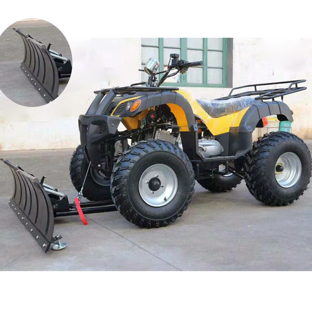 Four Wheel Snowplow Five Gear Adjustable Left Right Customizable Road Maintenance Snow Removal Equipment
