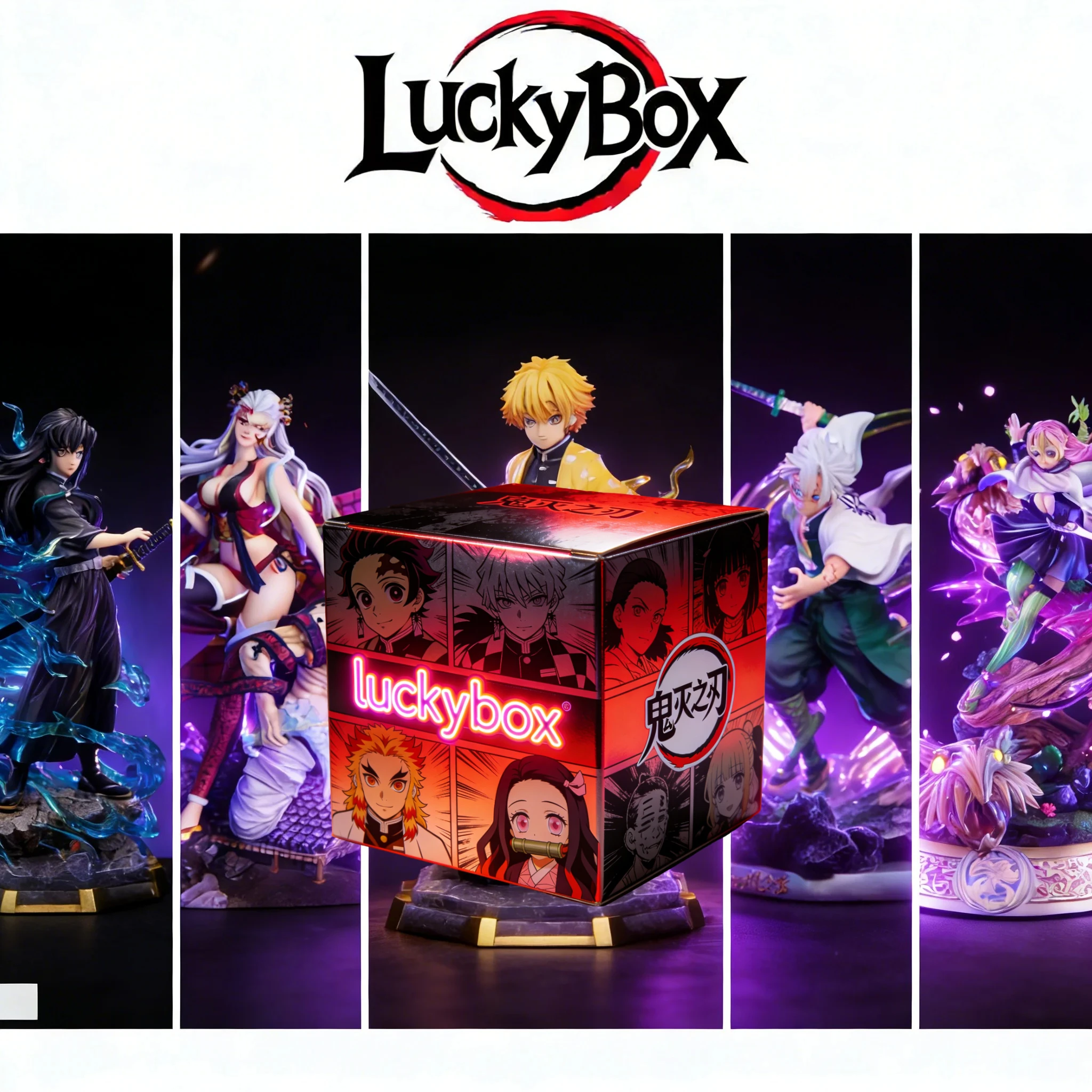 

Demon Slayer Character Figure Blind Box – Mystery Collectible Gift Featuring Tanjiro, Nezuko and Iconic Slayers