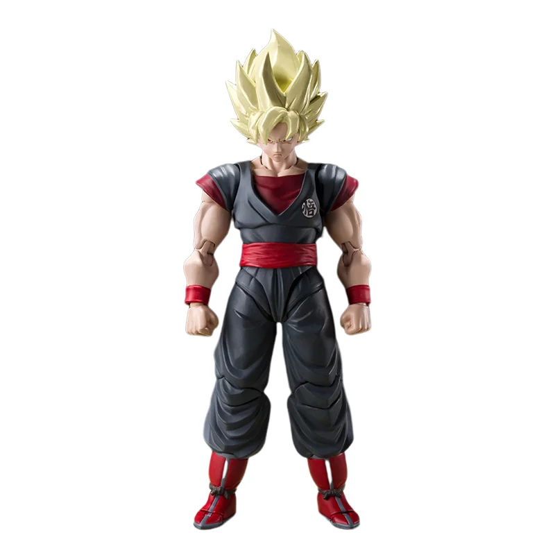 Original Genuine S.H.Figuarts SHF DRAGON BALL Games Battle Hour SON GOKU CLONE Bandai Anime Model Toys Action Figure Gifts