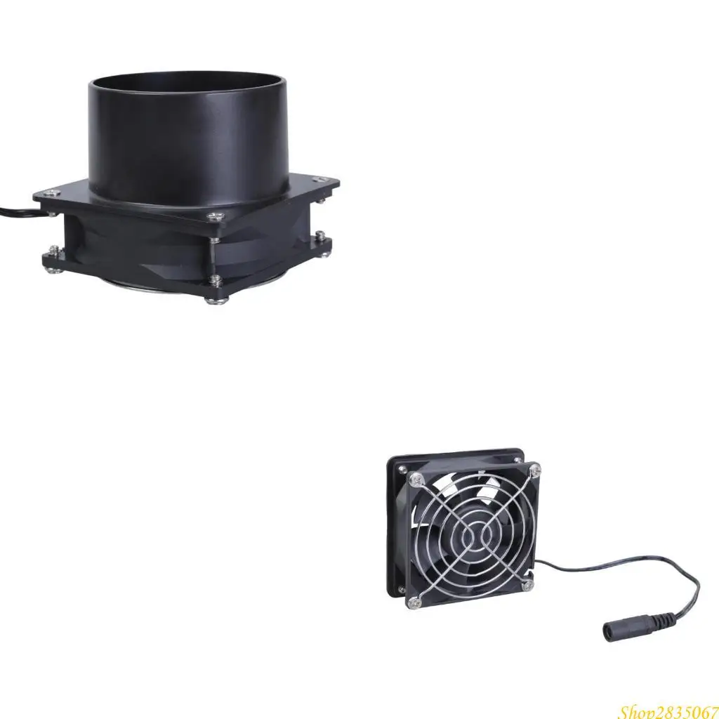 

Выхлопные вентиляторы 3800 об / мин 80 мм 12 В воздушный выхлоп выпускной избыток выхлопной вентилятор 831F