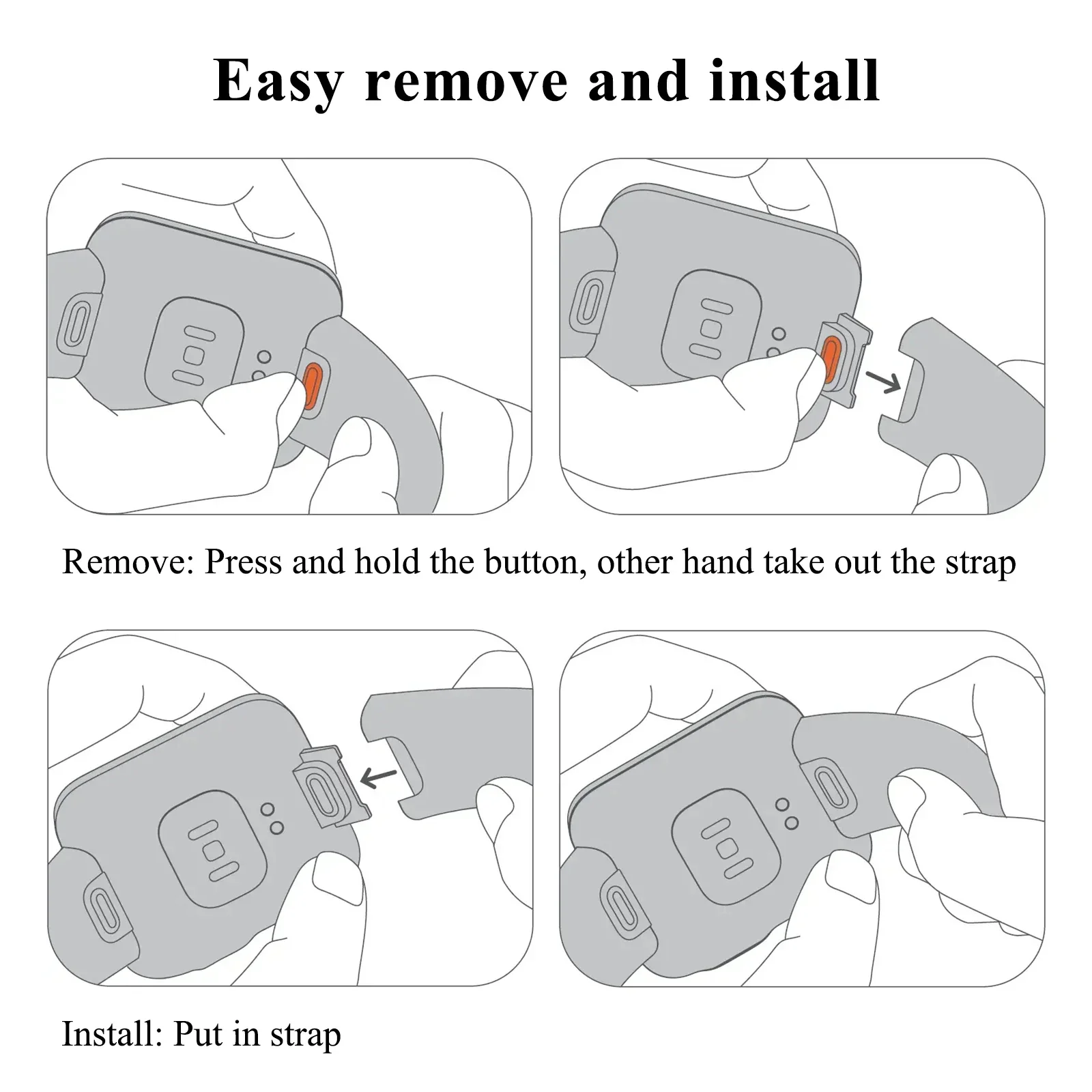 Sport-Silikonarmband für Redmi Watch 2/1 Lite/Horloge 2, offizielles verstellbares Armband für Xiaomi Mi Watch Lite 2/Poco Watch – Detail 5