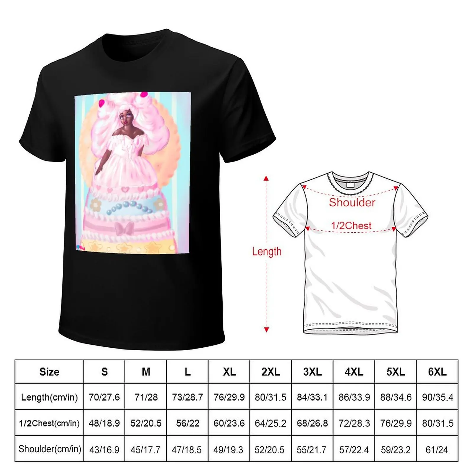 Cake Topper T-Shirt man t shirt luxury T-Shirt