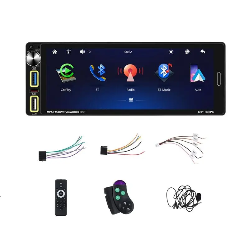 excelente-radio-de-auto-de-un-solo-din-con-carplay-y-android-auto-pantalla-tactil-ips-de-69-pulgadas-bluetooth-fm-am-usb-swc