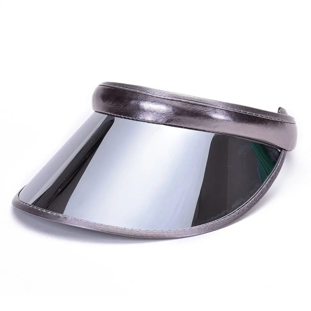 High Quality Plastic Summer Baseball Hat PVC Transparent Anti-UV Sunshade Hat Women Men Visor Caps Outdoor Sunshade