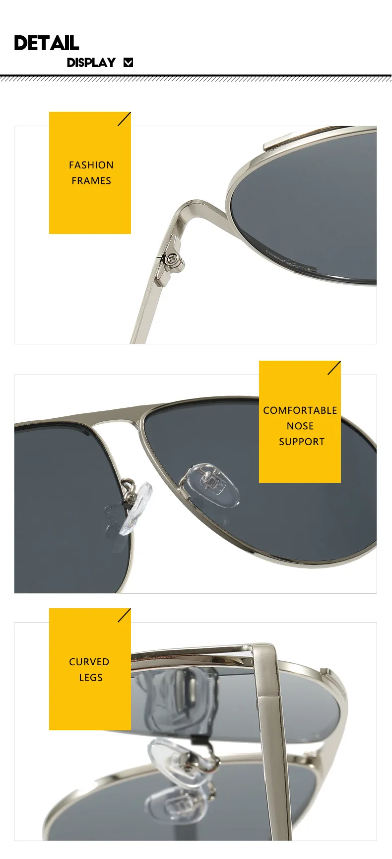 Neue Retro Hohe Qualität Runde Sonnenbrille Für Frauen Männer Mode Weibliche Luxus Übergroßen Sonnenbrille Shades UV400 Brillen – Detail 12