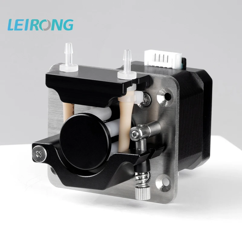 High Precision Peristaltic Pump 12V /24V Dosing Pump for Lab Liquid Transfer Stepper Motor