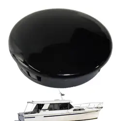 Boats Steering Wheel Black PC Steering Wheel Great Replacement For Boats/Yacht Steering Wheel