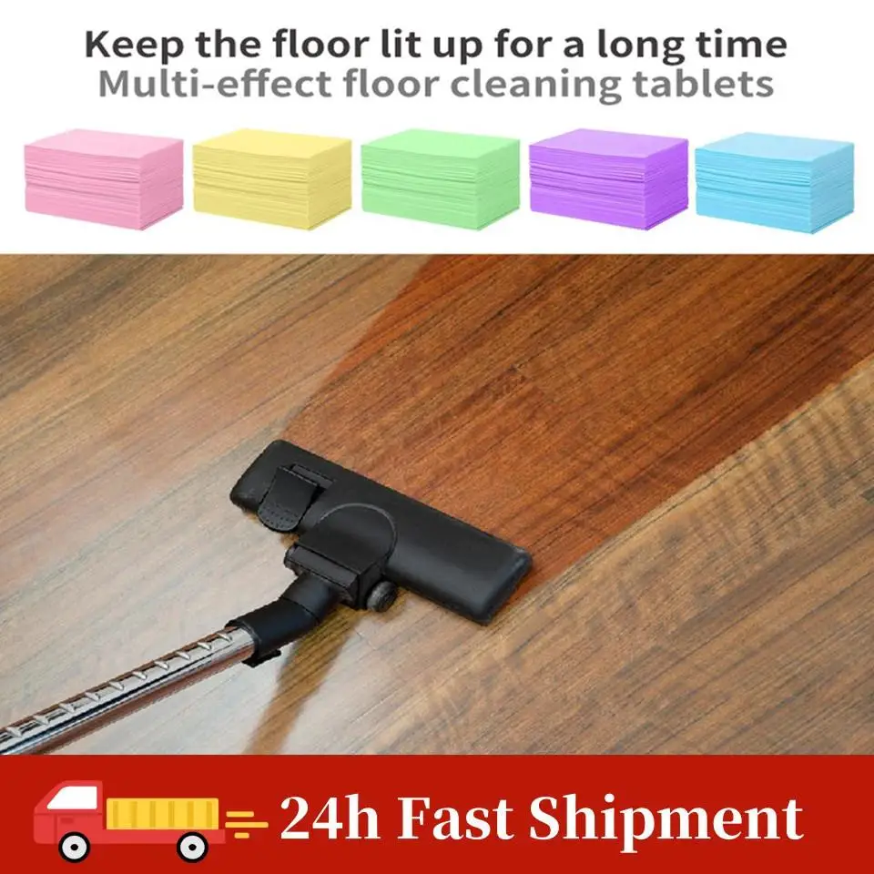 

30pcs Multi Effect Floor Cleaning Slice,Mopping Floor Cleaning Sheets,Water Soluble,for Tiles Hardwood Wall Tile Glass Marble