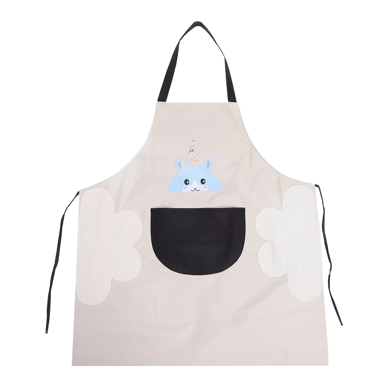 

Waterproof Oilproof Kitchen Apron Men Women with Pockets Comfortable Waist Cooking Aprons Apron for Kitchen Aprons