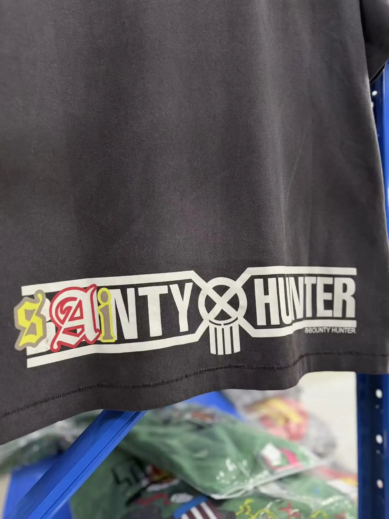 New Men SAINT BOUNTY HUNTER T Shirts T-Shirt Hip Hop Skateboard Street Cotton T-Shirts Tee Top US size A73