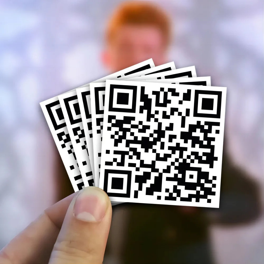 Customized QR Code stickers, Video stickers, Prank stickers, Wedding stickers, stickers Suitable for Parties and Gatherings, Whe