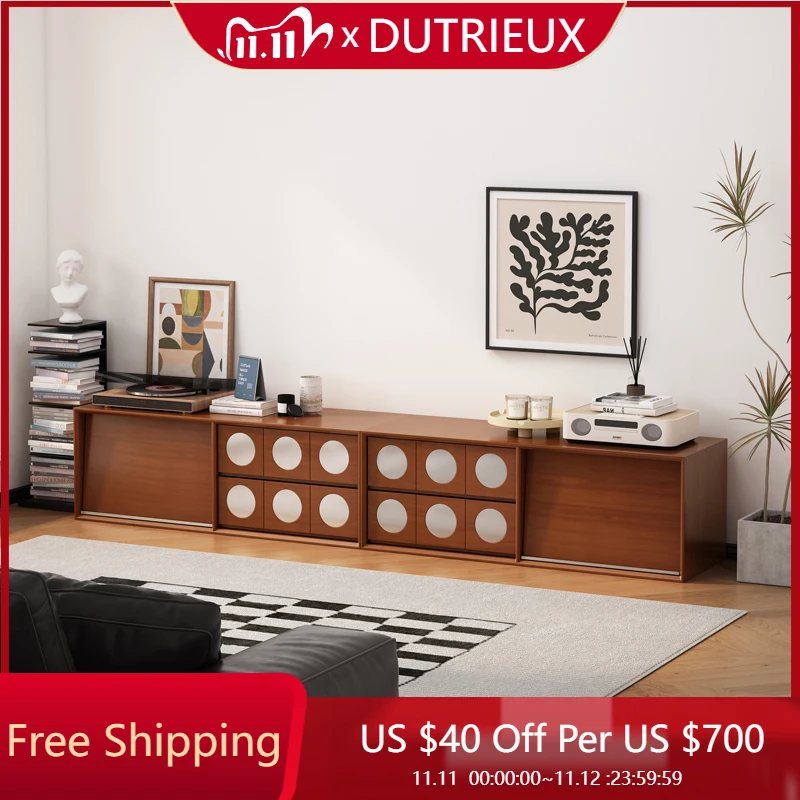 

Universal Solid Wood TV Cabinet Storage Luxury Monitor Display Living Room Tv Table Nordic Fireplace Archivadores Furniture