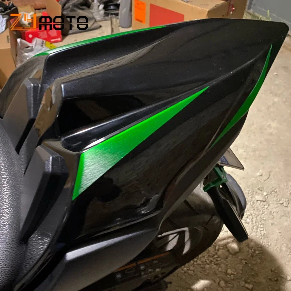 Zwart Groen Voor Kawasaki Z650 Ninja 650 2017-2019 2020 Z650 Staart Cover Motorfiets Achterpassagierszadel Cowl kuip