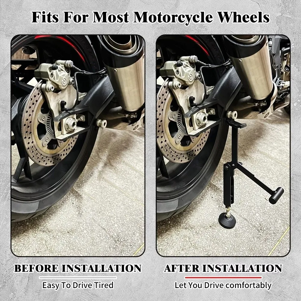 Labor Saving Motorcycle Lift Stand Foldable Universal Swingarm Lift Frame Heavy Duty Professional Motorcycle Kickstand