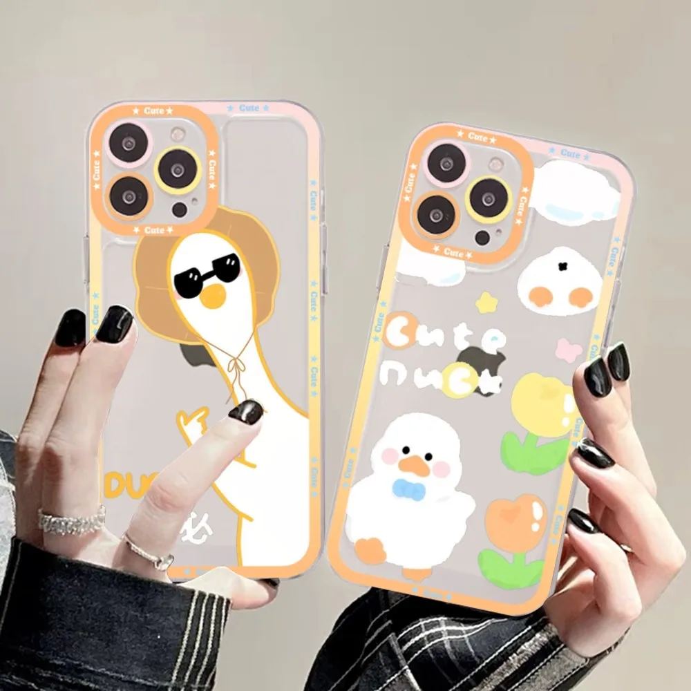 Funda de teléfono de juego de ganso de pato para Samsung A, 10, 20, 30, 70, 13, 21, 32, 72, 22, 51, 52, 53, 71, 73, 32, 4g, 32, 5g