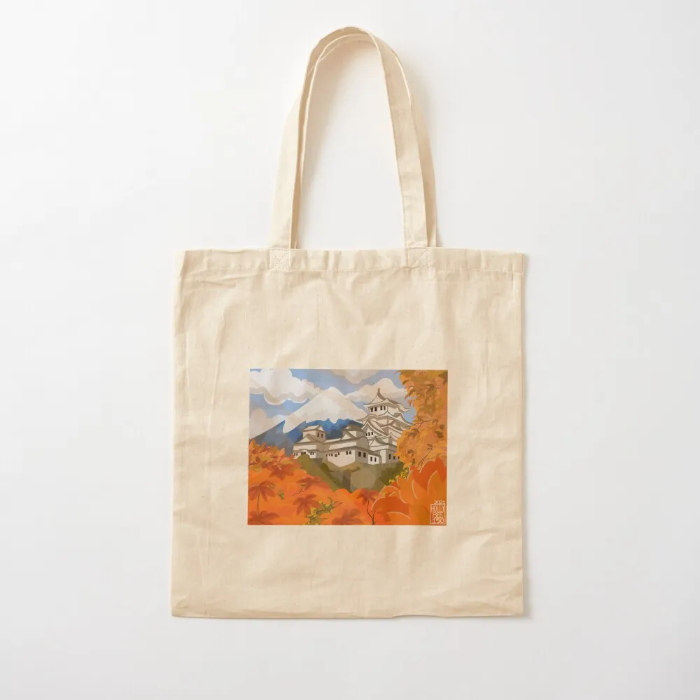 Japanese inspired scenery Tote Bag canvas tote cute tote bag