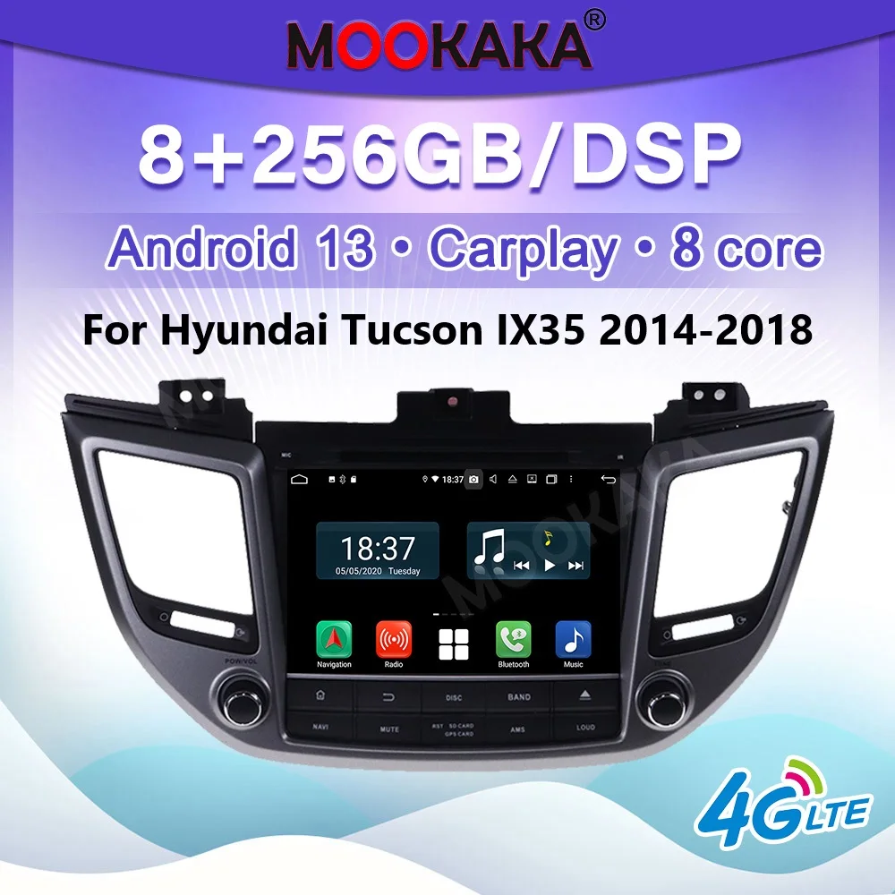

Car Radio For Hyundai IX35 2014 2015 2016 2017 2018 Car Multimedia Player GPS Nav Stereo Auto Carplay DSP Video Recorder