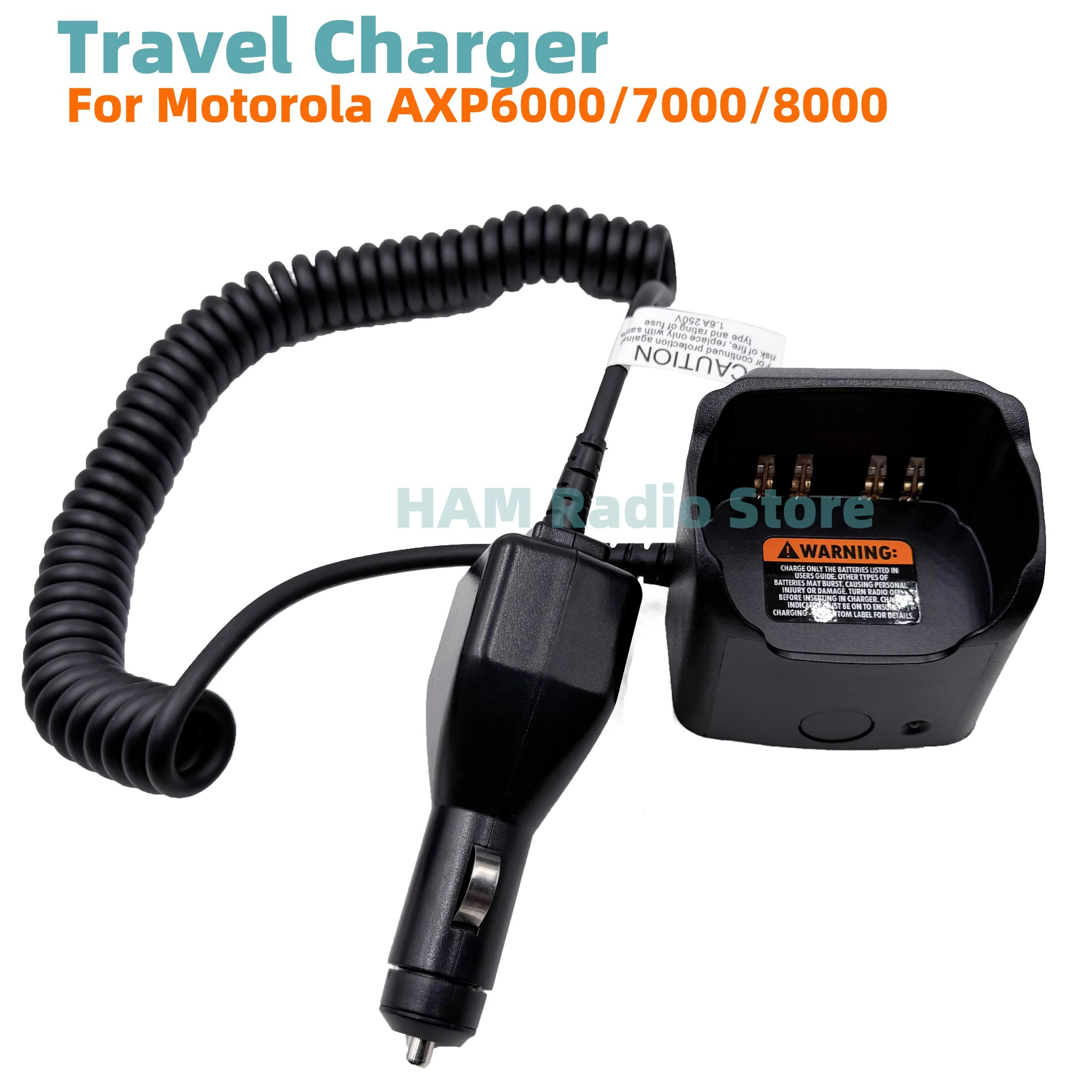 

Vehicular Travel Charger For Motorola APX6000 APX7000 APX8000 APX6000XE/7000XE/8000XE SRX2000 Radio RLN6434A Charger