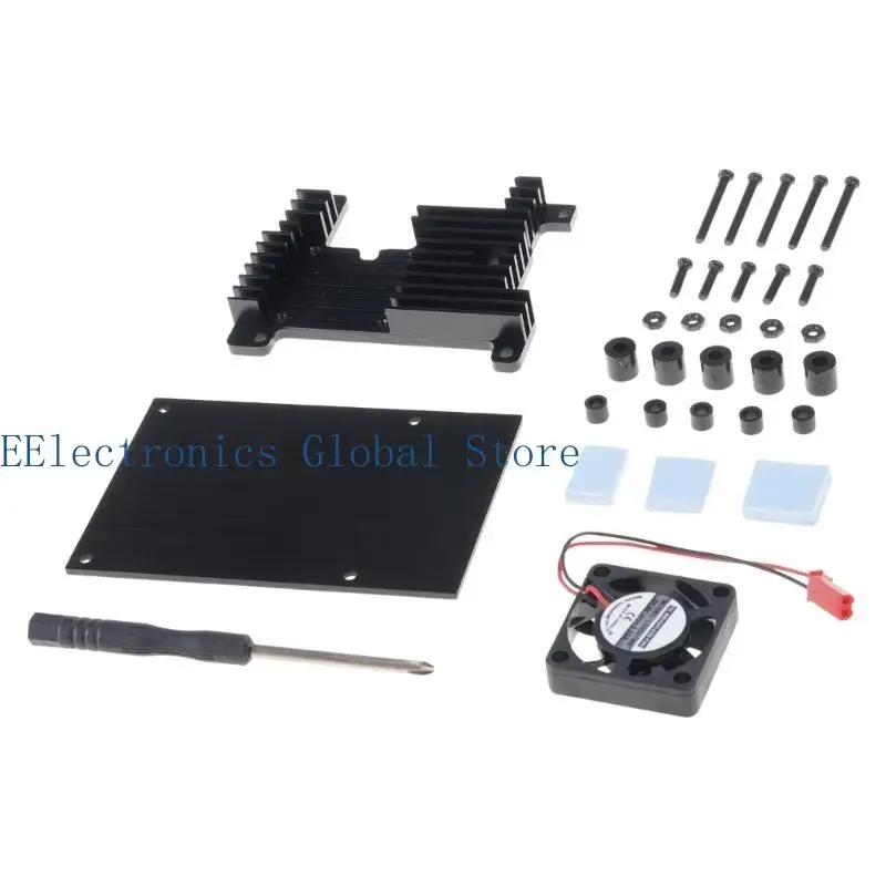 

462B 3B Case Box Aluminum Alloy Enclosure Passive Cooling Box Heatsink