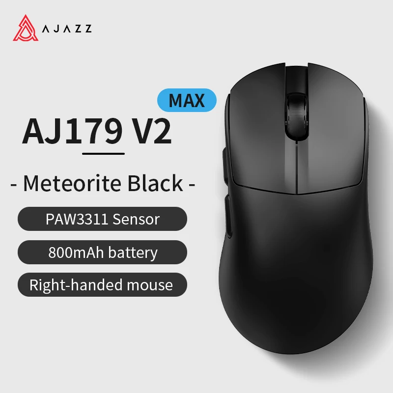 AJAZZ AJ179 V2 MAX Wireless Gaming Mouse PAW3311 Tri-Mode Wired