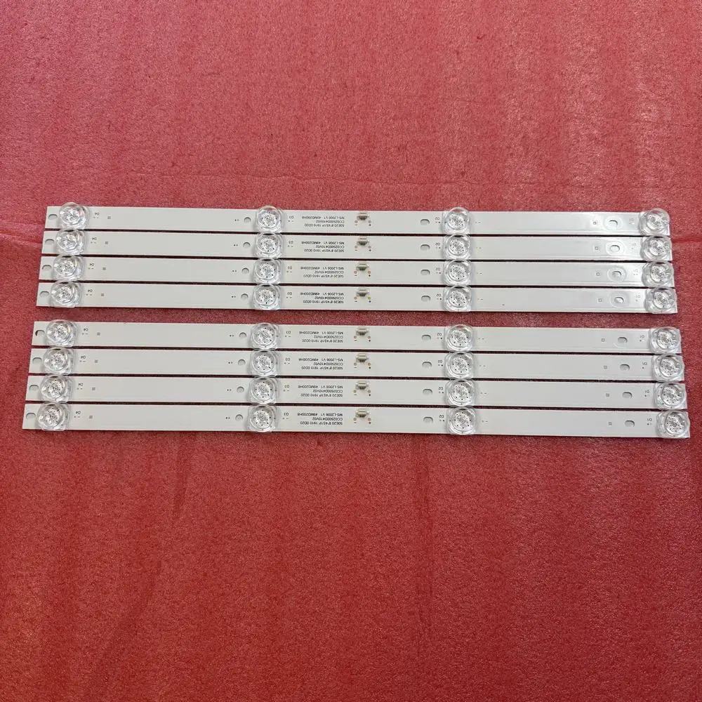 

8pcs/set LED backlight For LE-50ZTUS27 SW-LED50U503BS2S SW-LED50U3011BS2S 50UDY151X MS-L2006 CC02500D410V02 CC02500D410V07 50E20