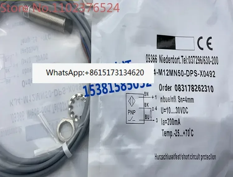 

KJ4-M12MB45-DPA KJ4-M12MB45-DRA proximity switch sensor