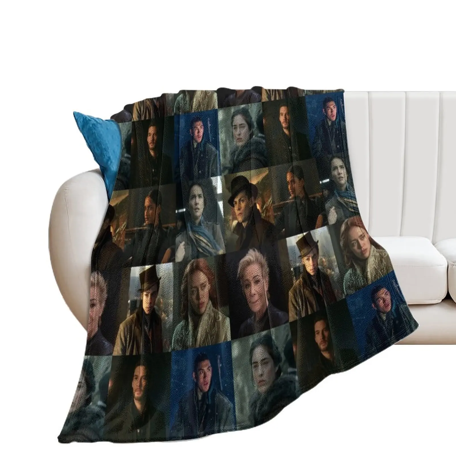 

Shadow and Bone - Cast Collage Throw Blanket Hair For Baby Blankets