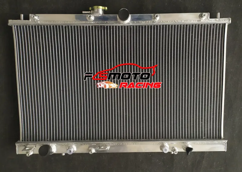 Aluminum Radiator+Fans For HONDA ACCORD 3.0L V6 1998 1999 2000 2001 2002 98 99 00 01 02 AT
