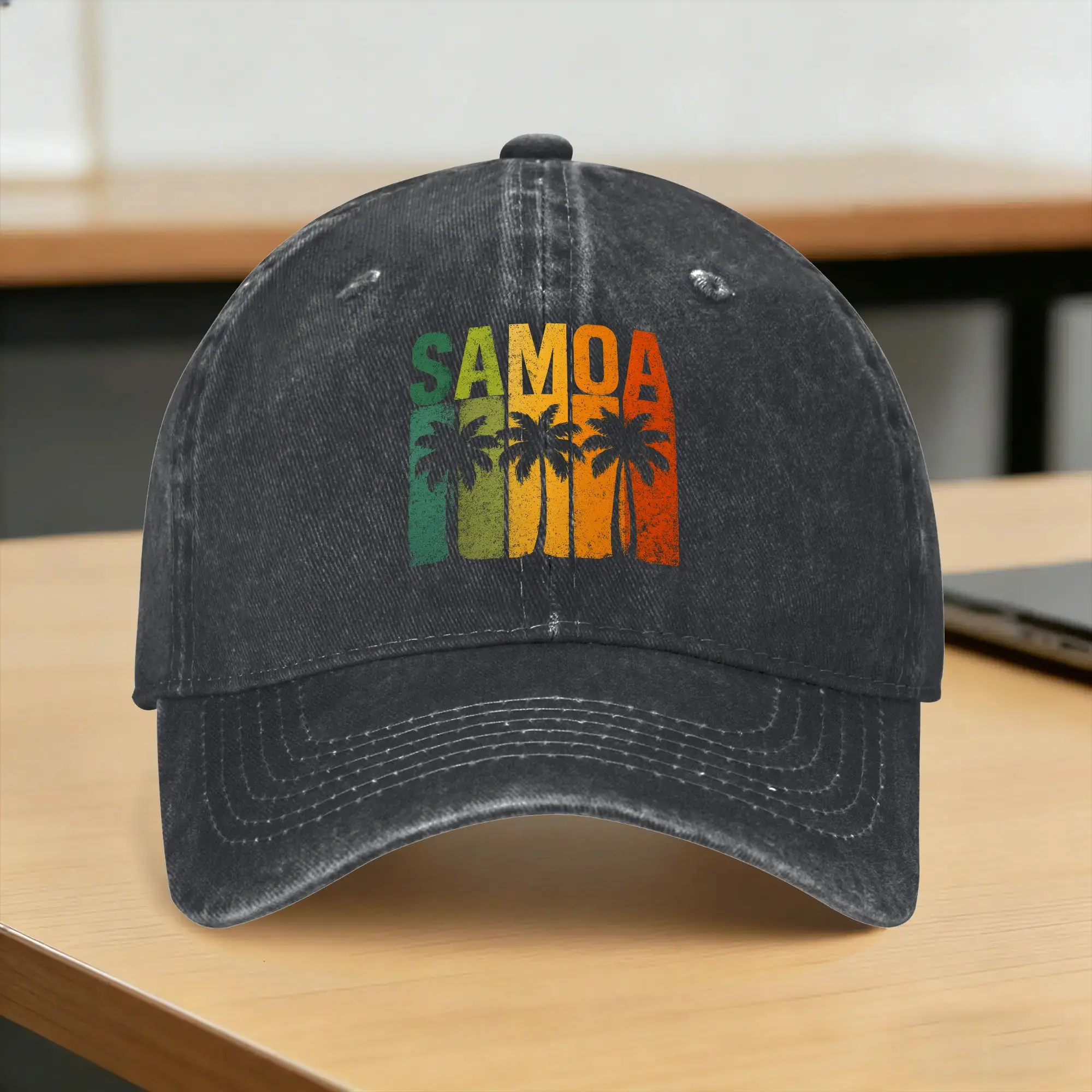 Samoa Casual Baseball Cap For Women Men Summer  Outdoor Sport Trucker Hat y2k Cute Adjustable Snapback Cap