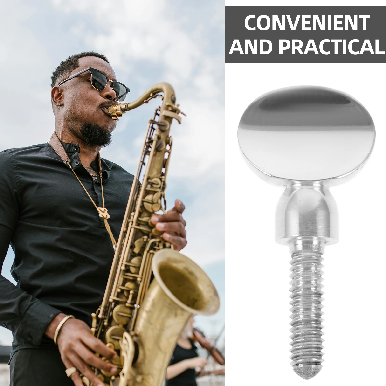 

Saxophone Neck Screws Copper Fixing Attach Metal Repair Tool Bend Tenor Alto Soprano Accessory Part Replacement Hardware