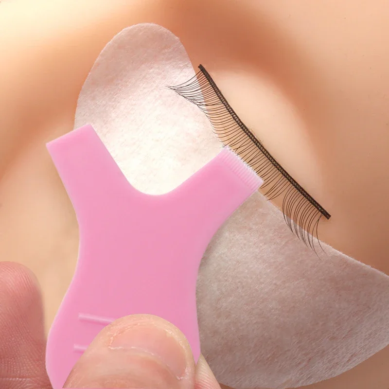 20/50 stücke Y Shap Kamm Ordentlich Up Für Frau Silikon Wimpern Pinsel Sauber Pfropfen Lash Verlängerung Heben Make-Up-Tool großhändler