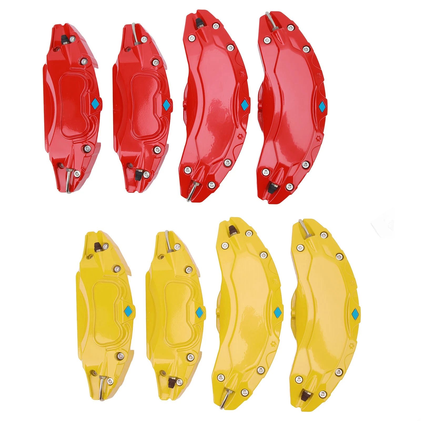 

Car Disc Brake Caliper Covers Perfect Fit Better 19in 20in Wheel Hub Coloured Disc Brake Caliper Covers for Tesla Model Y