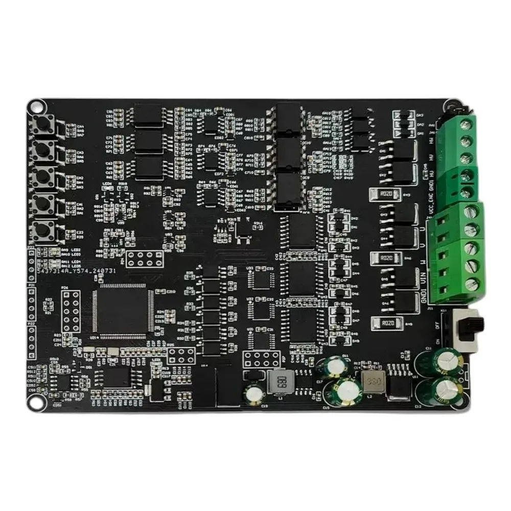 STM32F103VET6 FOC BLDC Motor Driver Board 12-40V 3000RPM With Hall Encoder IR2110 Gate Driver Isolated Current Voltage Sampling