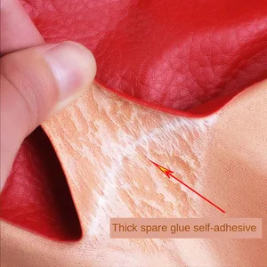 Kendinden, yapışkanlı, PU, Deri, Onarım, Yama, DIY, Fix, yapıştırıcı, kanepe, koltuk, için, araba, koltuğu, sandalye, çanta, ayakkabı, bir, yatak, 100x137cm Sentetik korodaki 6 büyük satış-no. 5