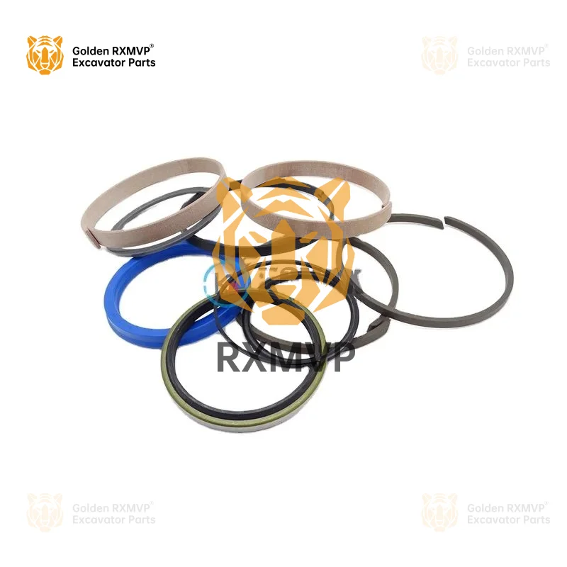 For Volvo Ec220d Ec220e Ec235d Boom Cylinder 14683841 Seal Kit Excavator Hydraulic Repair