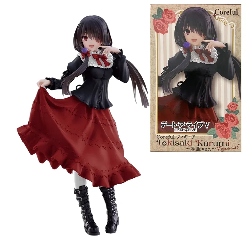 

Taito Original Coreful DATE ALIVE IV Kurumi Tokisaki Renewal Ver. Anime Action Figure Toys For Boys Girls Kids Birthday Gifts