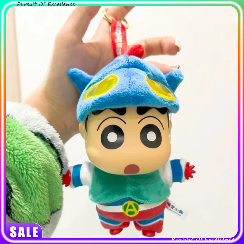 Nowa seria figurki z serii Crayon Shin-chan w stylu Blind Box na imprezę kostiumową, winylowa lalka anime, Mystery Box, seria Kawaii, model zabawka, prezenty świąteczne
